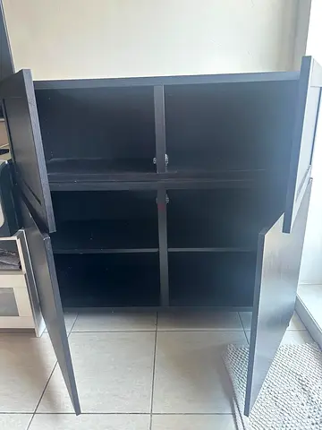 IKEA 4 door storage cabinets