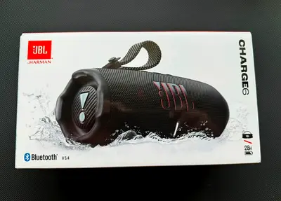 JBL Charge 6 - Portable Waterproof Bluetooth Speaker With Built-In Power Bank