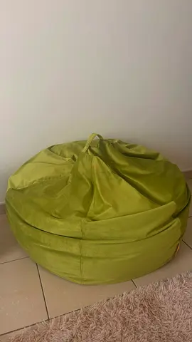 Jumbble Bean Bag XXL - Green Suede - Like New