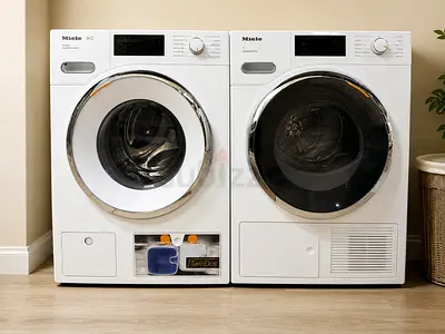 Miele brand latest model separate washer and Drayer set for sale in excellent condition