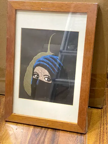 Framed art 29cm height