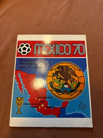 Panini World Cup album 1970 - Reprint