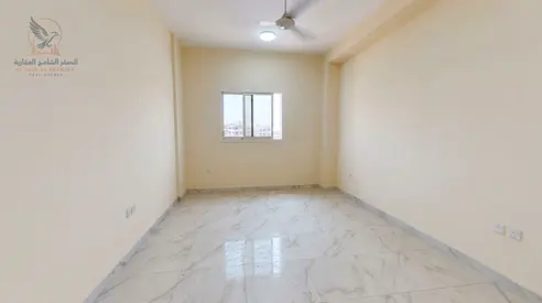 For annual rent in Al Aaliyah, Ajman, near Nesto, first occupancy, two-bedroom apartment with livin