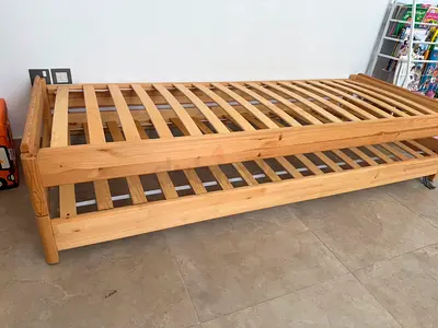IKEA Wooden Bed Frame