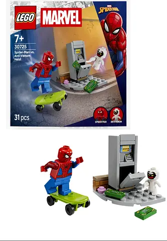 Lego Marvel Spider-Man vs Anti-Venom Heist Block Playset 1 つ