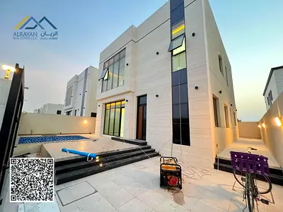 فيلا مميزه في الزاهية عجمان مع مسبح بسعر شامل روسوم التسجل والتملك