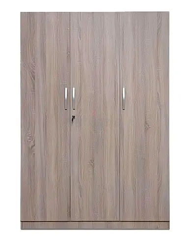 (MOVING OUT SALE, HALF PRICE FOR AED 599 ONLY) Pan Home Decasta 3 Door Wardrobe