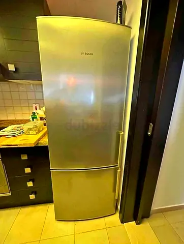 Bosch bottom fridge and freezer new model slightly used 540 litters