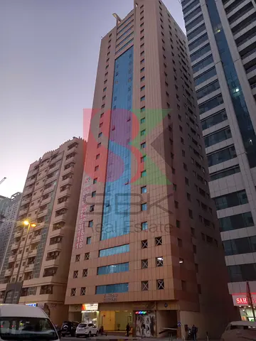 Spacious and elegant 2 BHK with balcony Available in Manal Tower, Al Tawun, Sharjah
