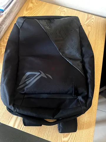 ASUS ROG Black Laptop Backpack - Slim, Good Condition