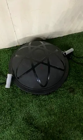 Balanced gym ball