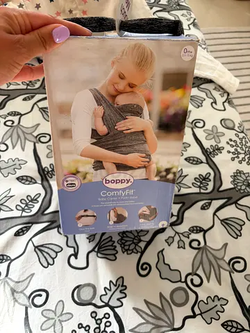 Boppy ComfortFit Baby Carrier - Black (in box)