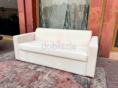 Italian Pull Out Two Seater Seater sofa bed with mattress