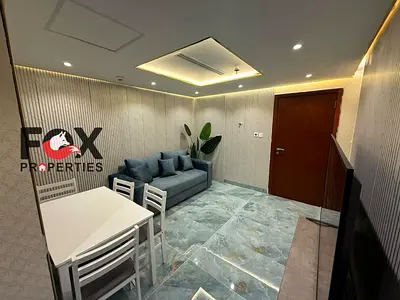 Smartly divided studio into 2 bedrooms & living room | Excellent use of spacious layout | Luxury fu