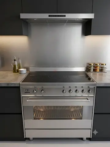 Smeg Induction Stove – 90/60cm | Premium Italian Design | Modern Cooking