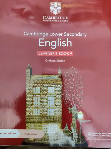 Cambridge Lower Secondary English Learner's Book 9 (Graham Elsdon) - 2nd Edition