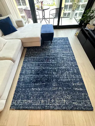 Modern Abstract Full Wool Carpet. 230cmx160cm.