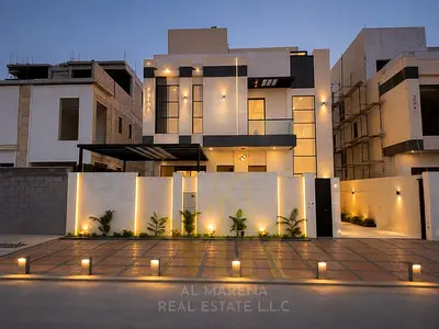 # 2 Luxury Villas for Sale in Al Helio 1 | Cricket Project – Ajman | 3 Floors | 5 Master Bedrooms | Fees Included