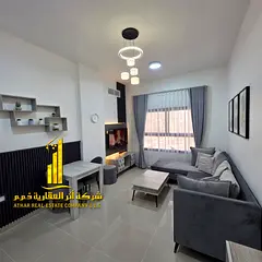 Luxurious apartment, one bedroom and a hall open view, fully furnished New with elegant furnishings 