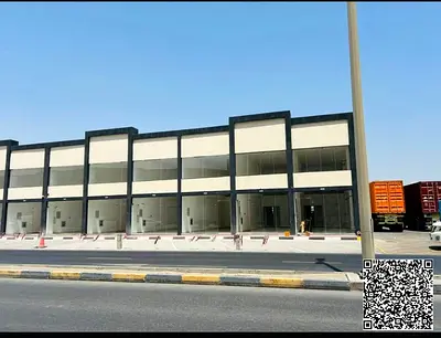 Commercial shops are available for annual rent in Ajman Industrial Area, located in a suitable area for business owners and professionals looking for