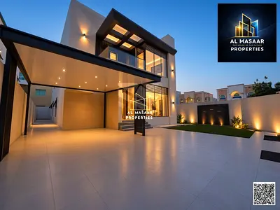فيلا تصميم موردن زواية شارعين مساحة الارض 5000 قدم بسعر مميز قريبة من شارع الشيخ عمار الرئيسى تملك حر