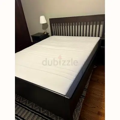 IKEA idanas queen bed and mattress for sale