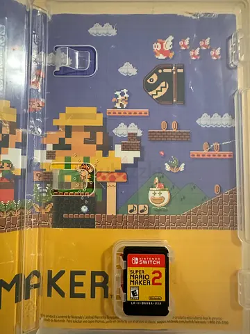 Mario maker Nintendo switch game