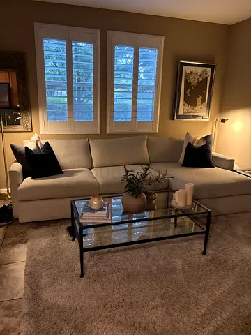 Brand new Condition Crate&barrel Lounge Deep__L shape sofa