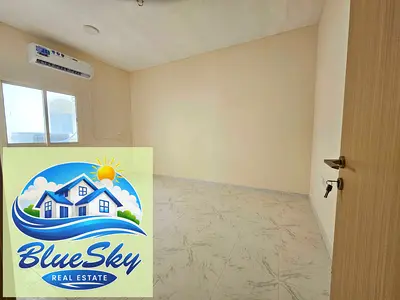 LIKE NEW BUILDING 1BHK WITH BALCONY 6chqs payment Abu Shagara park just for rent 25k