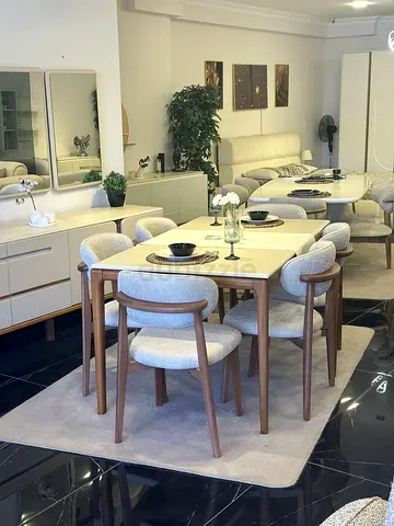 New custom made dining set | Made to order dining table with chairs Dubai