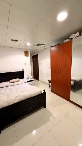 Studio apartment with furniture, immediately available for monthly rental in airport road, Al Danah
