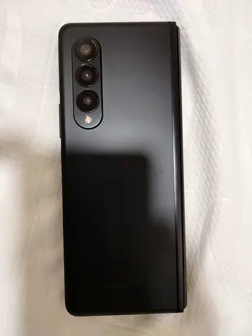 Samsung Galaxy Z Fold3 (Foldable) - Good Condition, Matte Black