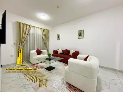 لراغبي الفخامة والتميز شقة فاخرة للايجار الشهري غرفة وصالة باطلالة مفتوحة مفروشة بالكامل باثاث راق جدا مع مطبخ مجهز بالكامل بأحدث الاجهزة ✨