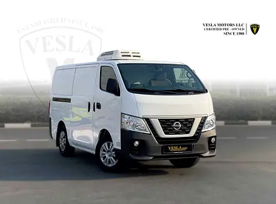 NISSAN URVAN 2020 / GCC / CHILLER VAN + 3 SEATER + MANUAL GEAR + PETROL + STANDARD ROOF