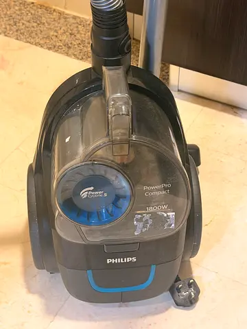 Philips Bagless Canister Vacuum Cleaner - 1800W, Compact