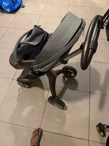 Stokke Stroller Grey with bag