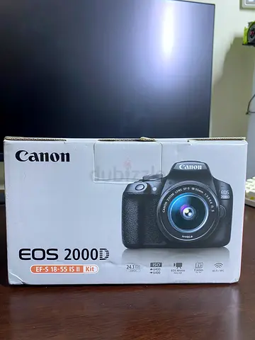 Canon EOS 2000D with 18-55mm kit - Boxed