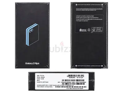 Samsung Galaxy Z Flip 6 5G 12GB RAM 256GB - Blue