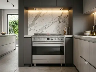 Smeg Latest Model Induction Cooker – 5-Zone | 90/60cm | Premium Italian Design