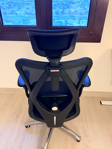 Home office setup - office chair - electric desk - 4k led screen
