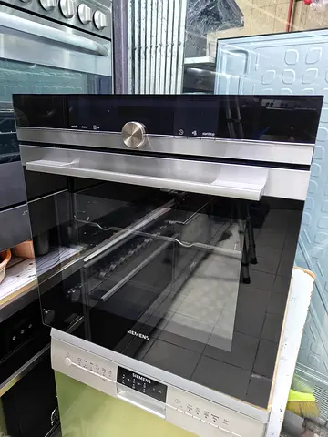 Siemens black Built-in Electric Oven - Stainless Steel, Good Condition