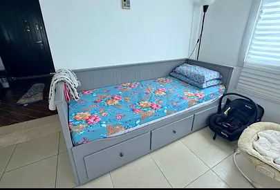 Ikea Day bed with mattress available in perfect condition