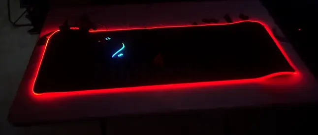 Gaming Mouse Pad EVS RGB XL with LED Lighting - New in Box