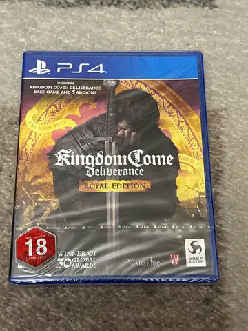 Kingdom Come: Deliverance - Royal Edition - PS4 (Sealed, RPG, English)