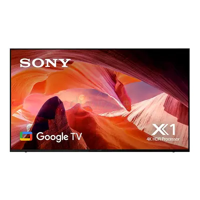 Sony 85 inch TV Smart Android TV - 4K, 85X80L