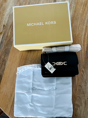 Brand New - Michael Kors Heather Extra-Small Leather Crossbody Bag