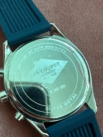 Lee Cooper men's wristwatch - blue strap, amazing condition
