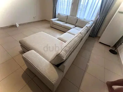 Excellent condition IKEA Kivik Corner U Shape Sofa Beige