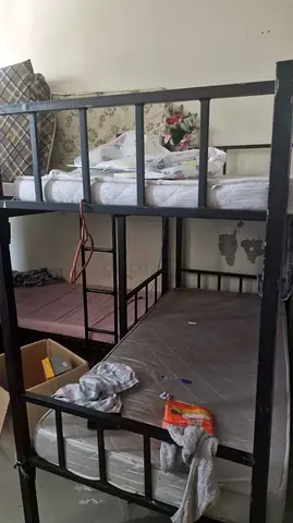 Sturdy Metal Bunk Bed Frame - Used, Good for Dorm or Kids FIXED PRICE