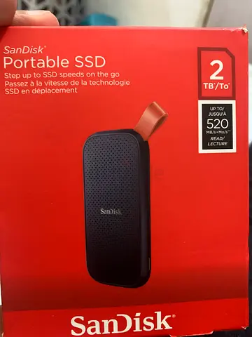 2 TB used ssd mini sandisk
